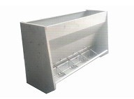 DMBY-5不锈钢单面保育料槽